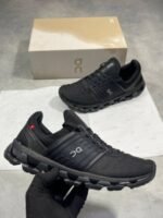 On Running Cloudswift 3 AD Trainers For Men's in Rock Black - Image 2
