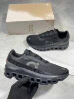 On Running Cloudmonster Trainers For Men's in Black Colors - Image 2