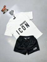 Dsquared2 ICON SHORTS AND T-SHIRT SET For Men in Different Colors - Image 2