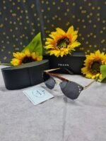 Prada Milano Acetate SPR 53U Plastic Frame Sunglasses