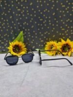 Lacoste Square Sunglasses Black - Image 2