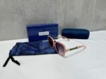 Gucci Men's Women's Pink Square Frame Sunglasses - Image 2
