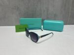 Tiffany & Co. TF Butterfly Black Blue Gradation Sunglasses - Image 2