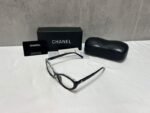Chanel Lunettes Black Cat Eye Frame Sunglasses Sale UK - Image 2