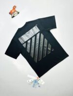 Off White SHORTS AND T-SHIRT SET in 2 Colors - Image 4