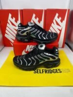 Nike Air Max Plus Black Silver Green Strike Men's Sneakers - Image 2