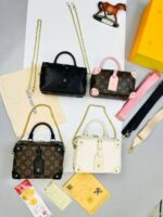 Louis Vuitton Women's LV Monogram Petite Malle Souple Shoulder Bag - Image 2