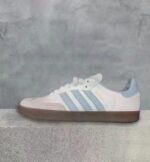 Adidas Samba OG White Halo Blue Trainers For Women's - Image 2