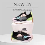 NEW BALANCE Paradise Pink Lime Black Sneakers For Women's - Image 2