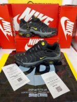 Nike Air Max Plus Black Optic Yellow Trainers For Men's