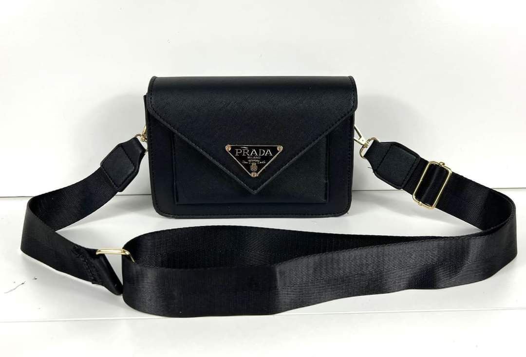 4536540570.jpg Prada Milano Saffiano Envelop Leather Crossbody Bag - Image 1