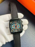 TAG Heuer Monaco Chronograph Titanium Blue Dial Men's Watch - Image 2