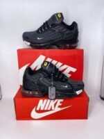 Nike Air Max Plus 3 Black Wolf Grey Blue Yellow Men's Sneakers - Image 2