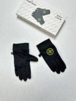 Stone Island Winter Gloves Fashion Black