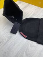 Prada Milano Sports Knitted Virgin Wool Beanie Hats - Image 3