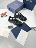 Christian Dior CD B30 Sneaker Comfort Trainer Joggers In Black White Grey Navy Blue Colors - Image 2