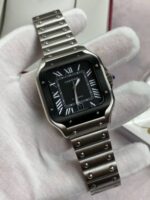 Cartier Santos Watches with chain strap in multiple colors - Image 2