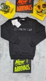 Moncler Jumper For Men's in Black Color - Image 2