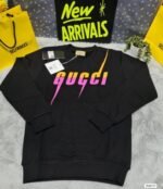 Gucci Blade Logo Print Crew Neck Jumper - Image 2