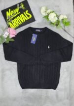 Polo Ralph Lauren Men's Cable Knit Cashmere Wool Crew Neck Jumpers in Different Colors For Men's - Image 5