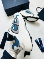 Christian Dior B30 Blue Mesh White Technical Fabric Trainers For Men's - Image 4