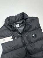 C.P. Company DD Shell Padded Vest Body Warmer For Men's in Black Color - Image 3