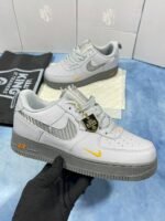 Nike Air Force 1 '07 Lv8 J22 Wolf Cool Grey Kumquat For Men's