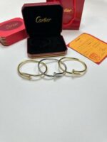 Cartier Nail Bracelet in 3 Different Colors - Image 2