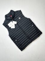 Moncler Black Down Gir Vest Bodywarmer For Men's