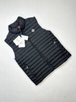 Moncler Black Down Gir Vest Bodywarmer For Men's - Image 2