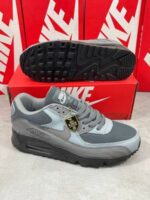 Nike Air Max 90 Grey Stealth Graphite Men's Trainers - Image 2