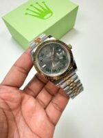 Rolex Datejust 41 Wimbledon Two Tone Yellow Gold Men's Watch
