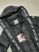 Moncler Puffer Down Men's Jacket in Black Color - Image 6
