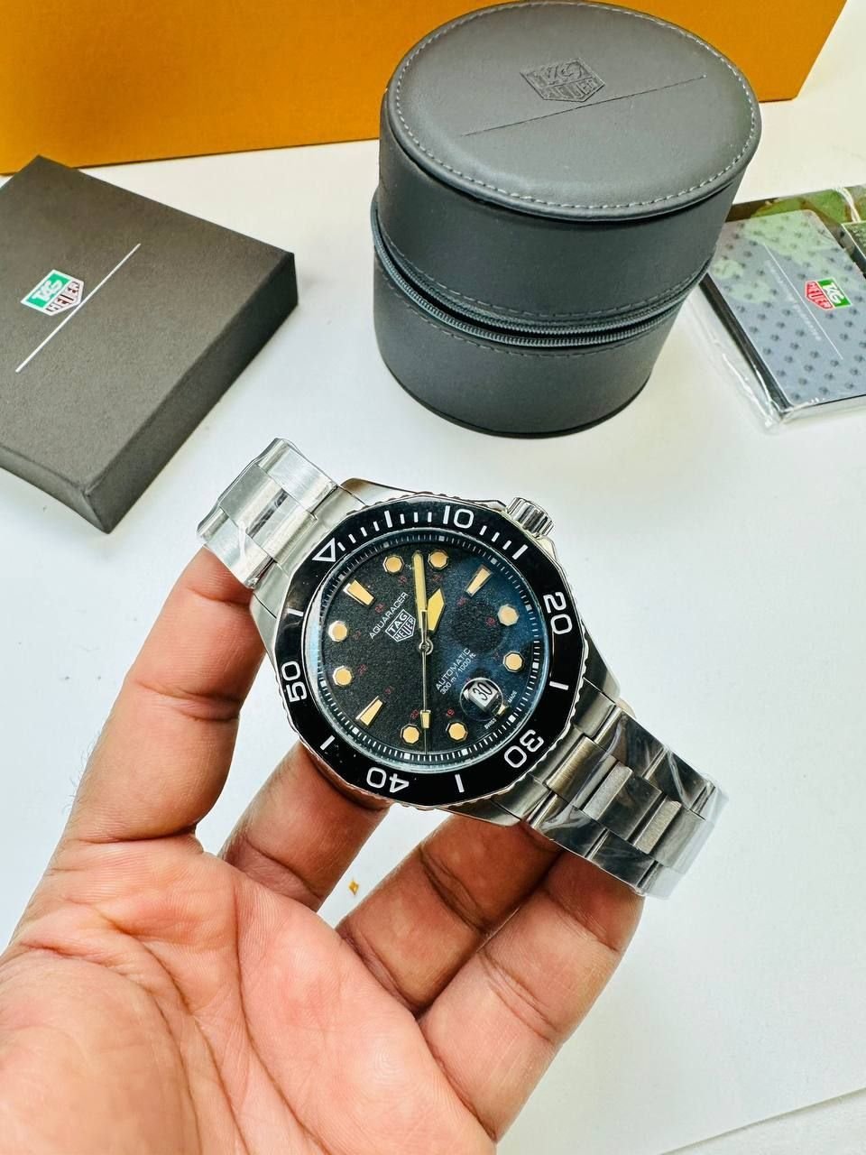 4662387259.jpg TAG Heuer Aquaracer Professional 300 Date Men's Watch - Image 1