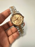 Rolex Datejust 68273 Gold and Silver Watch For Women's