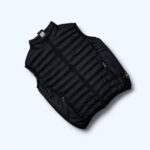 Stone Island Body Warmers For Men's in Black Color - Image 2