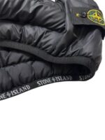 Stone Island Body Warmers For Men's in Black Color - Image 5