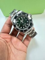 Bold Rolex Deepsea replica with striking green dial and premium build.