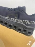 On Running Cloudmonster Lumos Trainers Black For Men's - Image 3