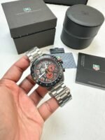 TAG Heuer Monza Limited Edition Silver Steel Chronograph Men’s Watch