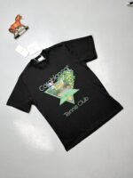 Casablanca Icon Tennis Club T-shirts Black White Sale UK