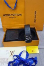 Louis Vuitton Men's LV Logo Wallet Belts Sets - Image 2