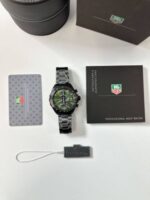 TAG Heuer Carrera Connected Amg Petronas Special Edition Men’s Watch in Black with Green Dial - Image 2