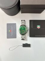TAG Heuer Formula 1 Chronograph x Red Bull Racing Green Bezel and Dial Watch for Men's - Image 2