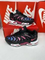 Nike Air Max Plus Drift Sunset Pink Blue White Black Trainers For Men's - Image 2