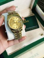 Rolex DateJust Gold Watch for Men's AAA Quality Watch - Image 2