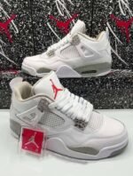 Nike Air Jordan 4 White Oreo (2021) Trainers For Men's - Image 2