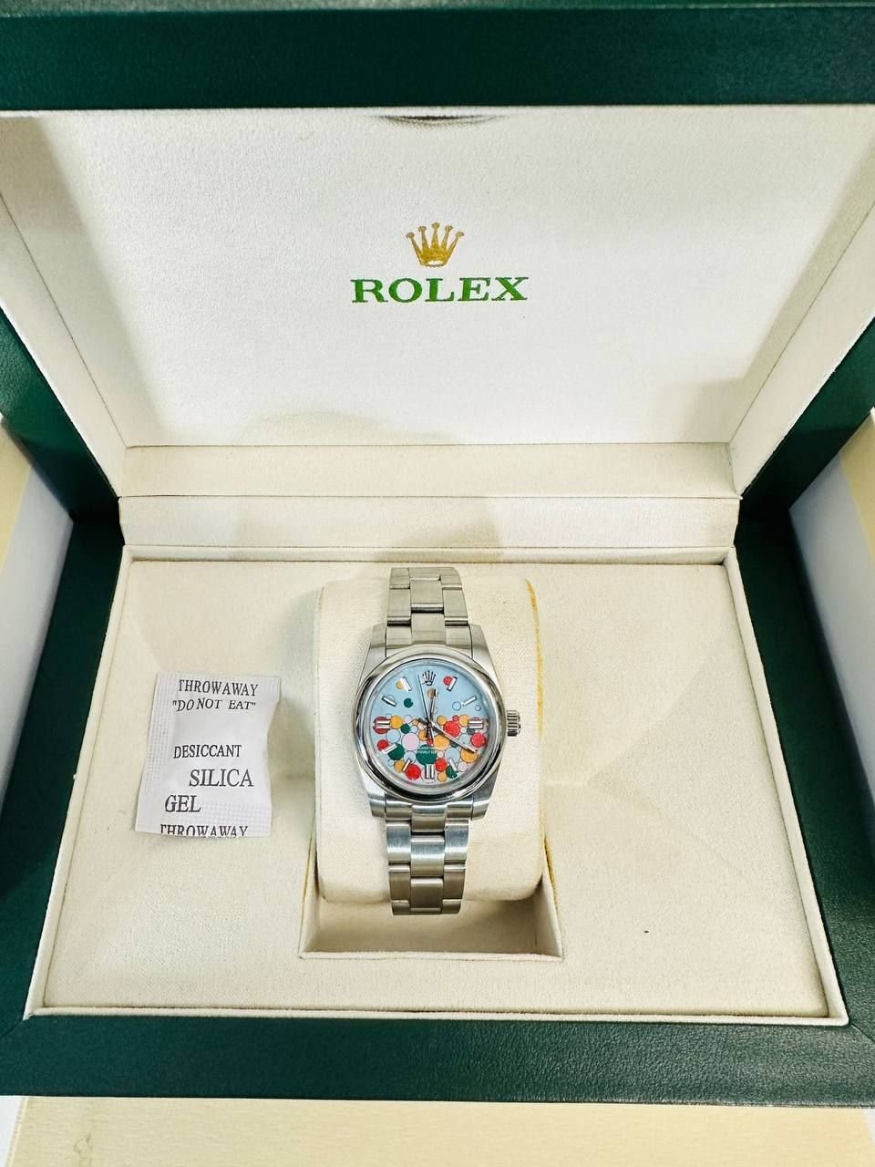4766631679.jpg Rolex Oyster Perpetual Celebration Dial Steel Women's Watch - Image 1