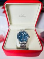 Omega Seamaster Diver Blue Titanium Chronograph Men's Watch - Image 2