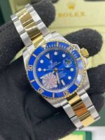 Rolex Submariner Gold-Silver Blue Dial Men's Watch - Image 2